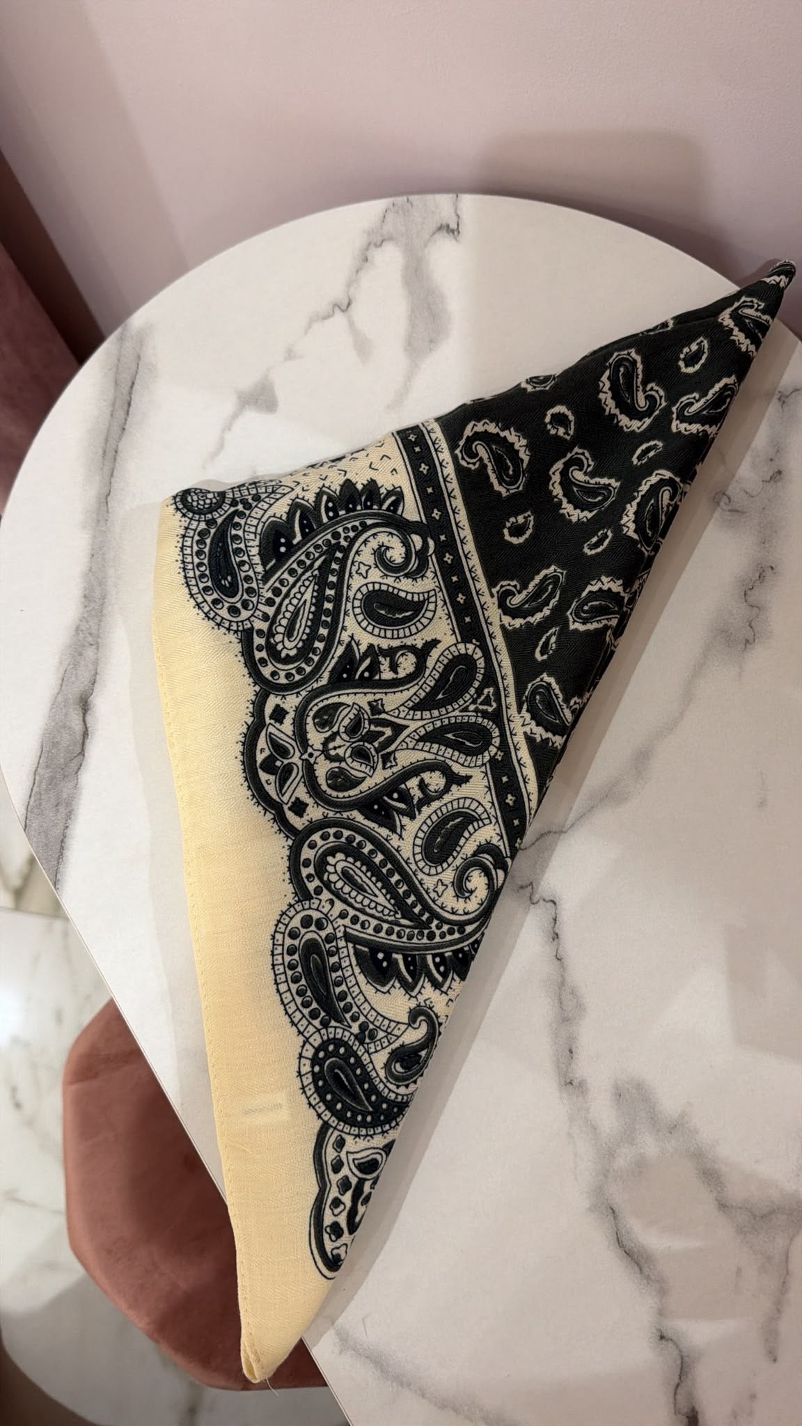 Foulard Triangolare Paisley